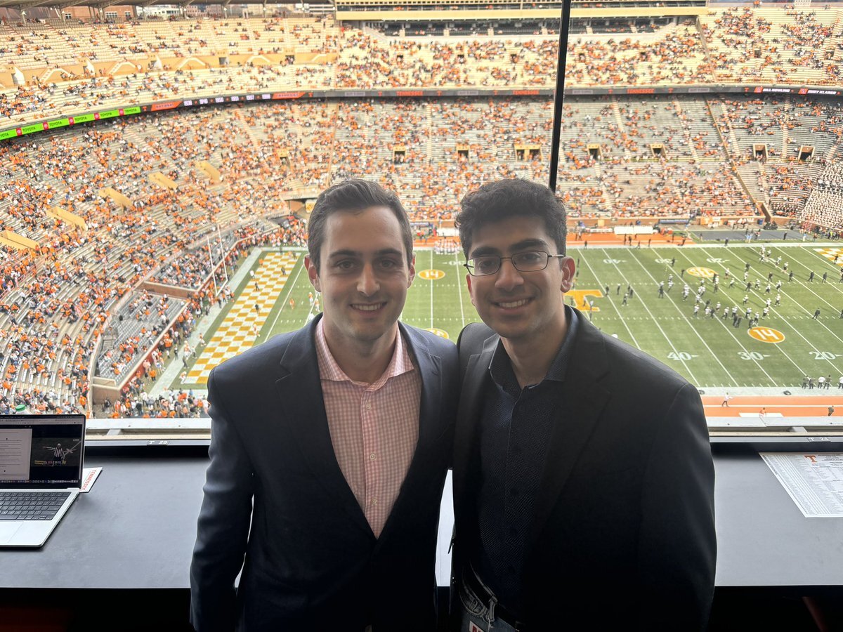 Andrew Wilf (left) and Anish Mago (right) broke down Vanderbilt’s final game of the season on Nov. 25, 2023. (Hustler Multimedia/Barrie Barto)