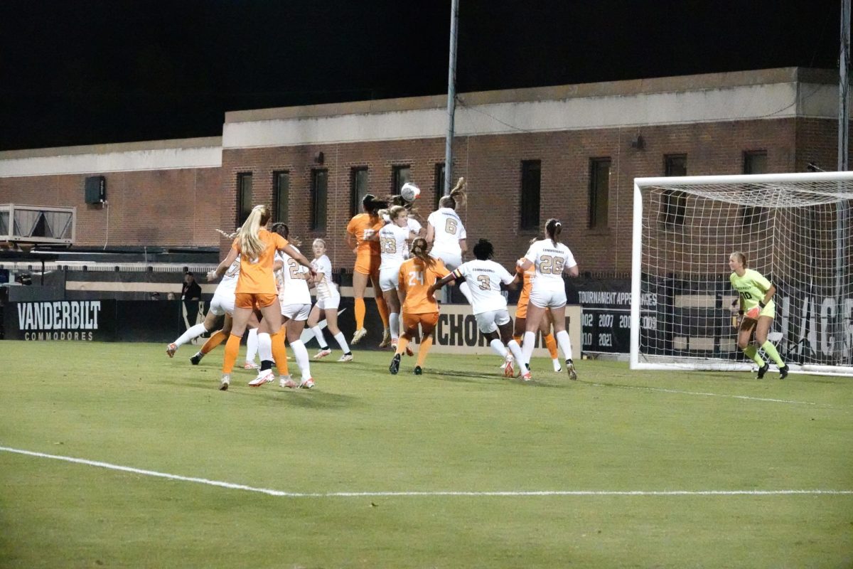 Players jump and fight for the ball, as photographed on Oct. 26, 2023. (Hustler Multimedia/Ashley Hofflander)
