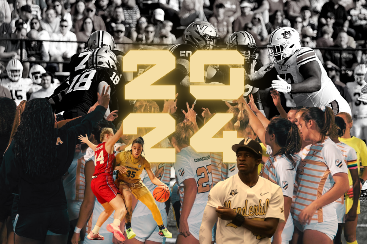 The Hustler Sports staff has high hopes for Vanderbilt Athletics in 2024.(Hustler Multimedia/Lexie Perez)