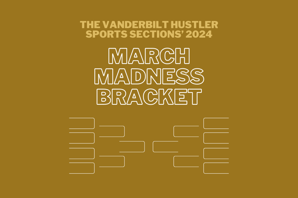 A pictoral representation of a March Madness bracket. (Hustler Multimedia/Lexie Perez)