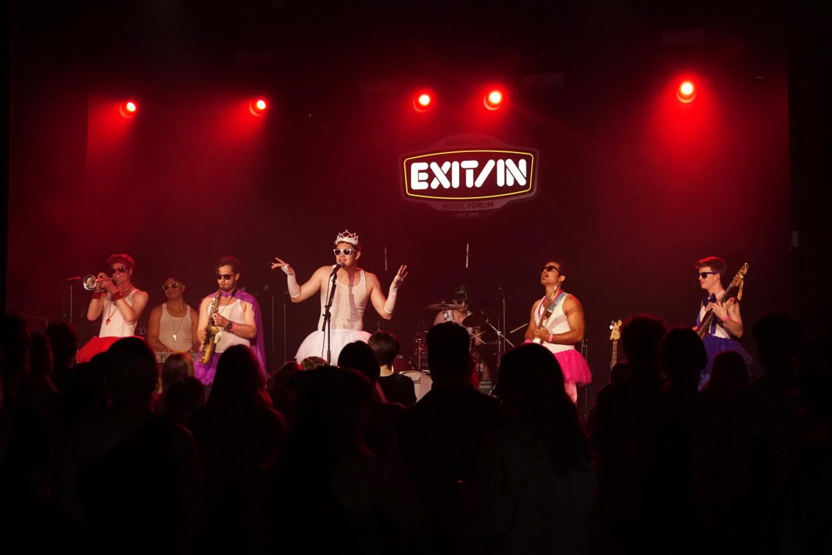 The entire band Girls Night performing at Exit/In, as photographed on April 17, 2024. (Hustler Multimedia/George Albu)