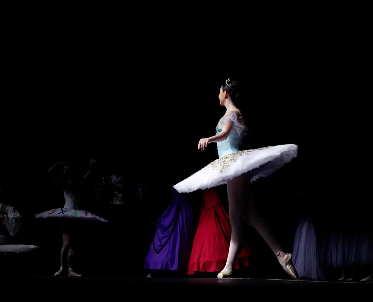 A ballerina steadily walks across the stage, as photographed on April 15, 2024. (Hustler Multimedia/George Albu)