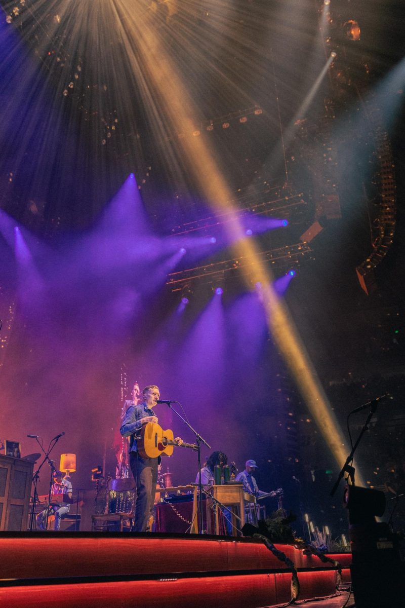 Tyler Childers performs at Bridgestone Arena, as photographed on April 18, 2024. (Hustler Multimedia/Josh Rehders)