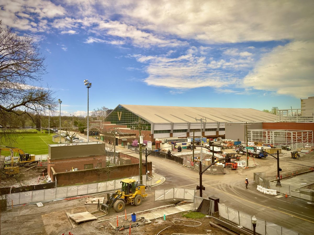 Construction at the Rec, as photographed on March 26, 2024. (Hustler Multimedia/Royce Yang)