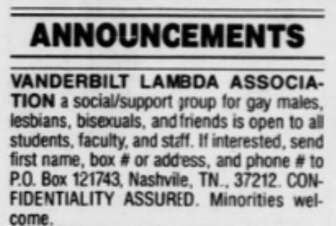 The namesake of the K.C. Potter Center for LGBTQI Life served as dean of residential and judicial affairs in his time at Vanderbilt.
