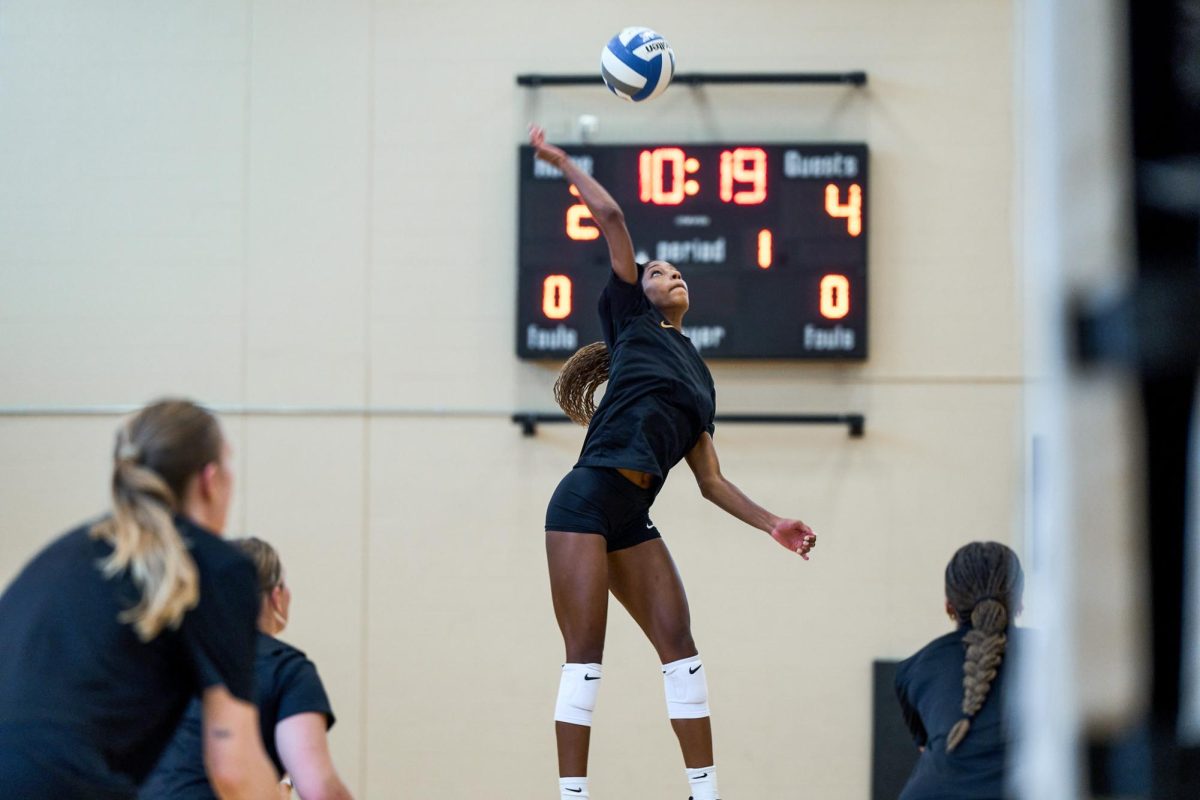 Vanderbilt Volleyball hosted its first-ever official practice, as photographed on Sept. 3, 2024. (Vanderbilt Athletics)