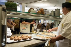 Food service area in Rand Dining Hall, as photographed on Sept. 14, 2018. (Hustler Multimedia/Emily Gonçalves)
