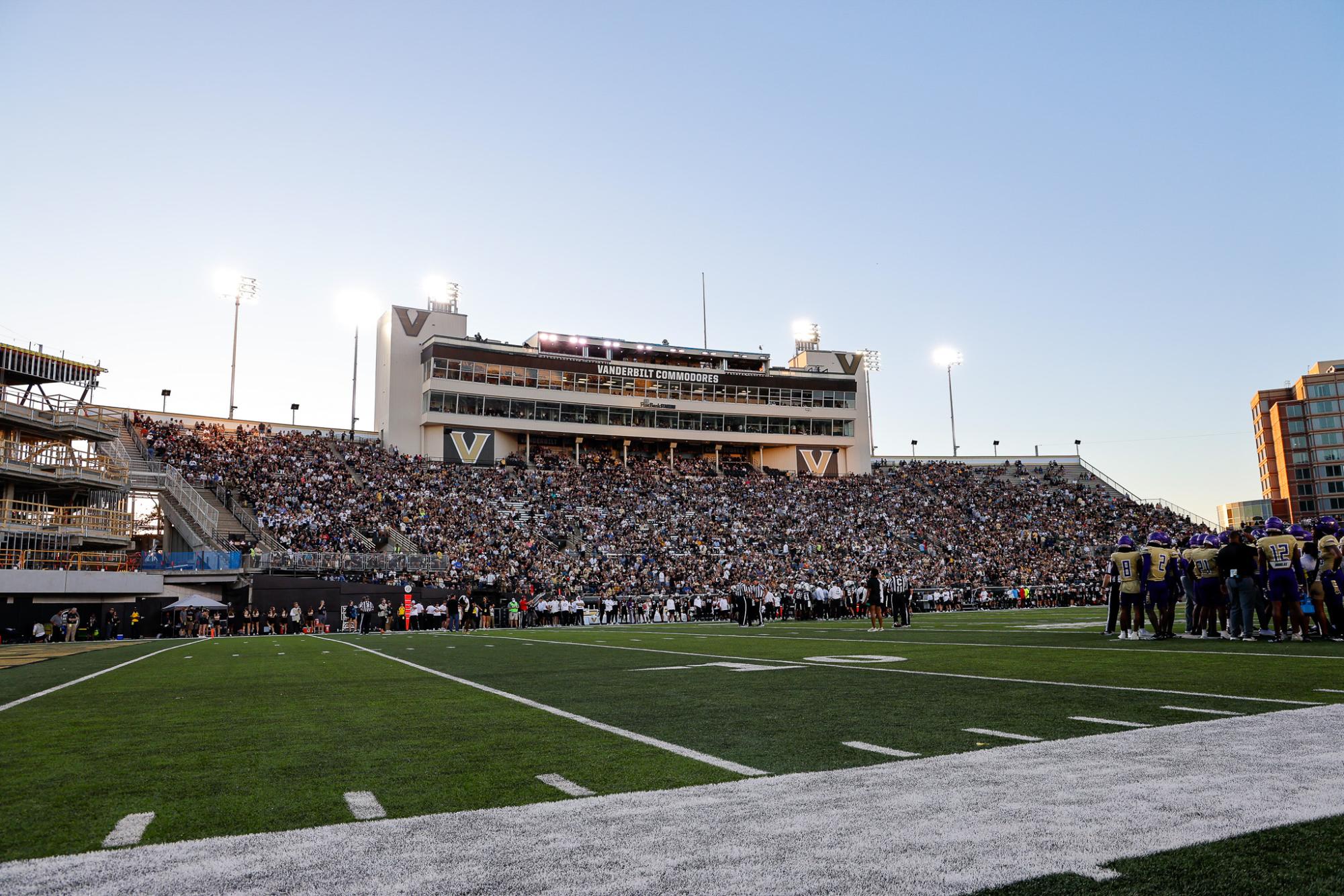 Fans pack the stands at FirstBank Stadium as Vanderbilt takes on Alcorn State, as photographed on Sept. 7, 2024. (Hustler Multimedia/Alondra Moya)