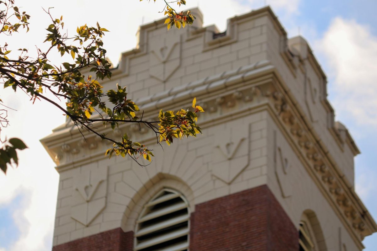 Kirkland Hall's clocktower, as photographed on Aug. 27, 2024 (Hustler Multimedia/Sean Onamade)