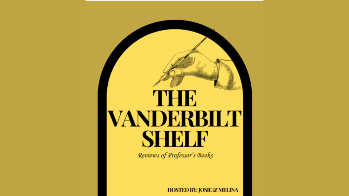 Official podcast cover for The Vanderbilt Shelf as created on 24 September 2024. 