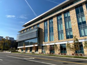 Photograph of Vanderbilt's Business School on a sunny day, as captured on Nov. 24, 2023. (Hustler Multimedia/George Albu)