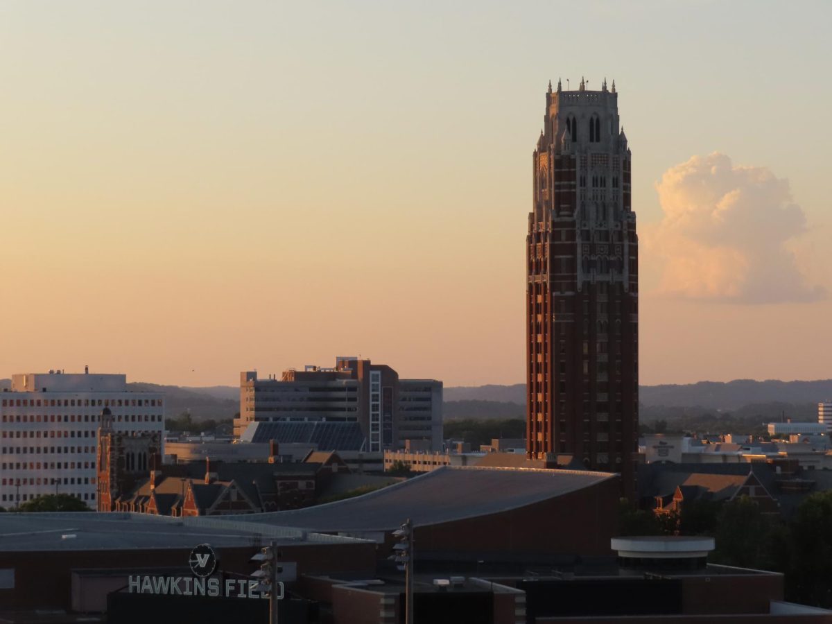 Sunset over Hawkins Field, as photographed on July 10, 2024. (Hustler Multimedia/Isabella Bautista)
