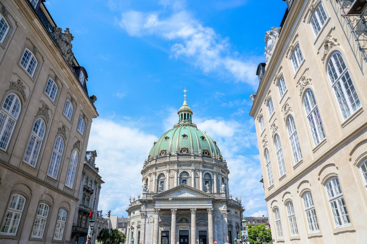 Frederik's Church in Copenhagen, as photographed on June 1, 2024. (Hustler Multimedia/Alondra Moya)