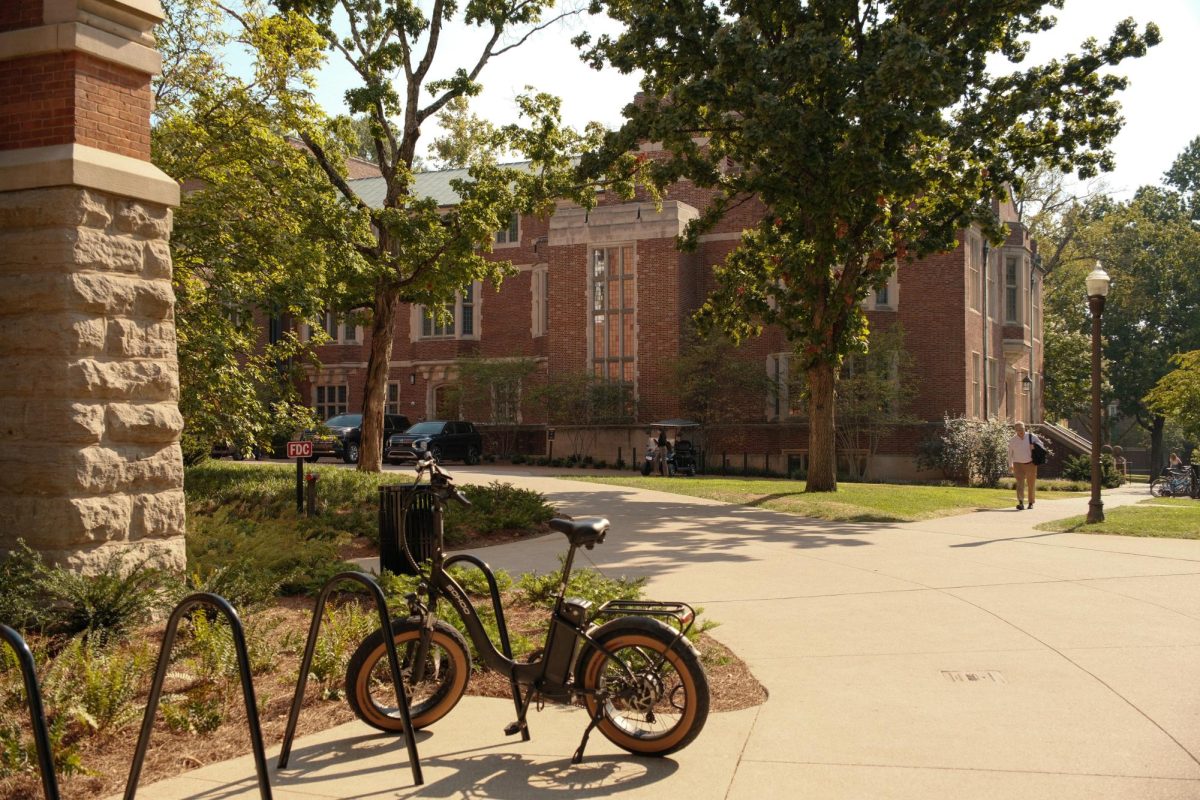 Alumni Hall as seen from Kirkland/EBI, as photographed on Aug. 27, 2024 (Hustler Multimedia/Nafees-ul Haque)