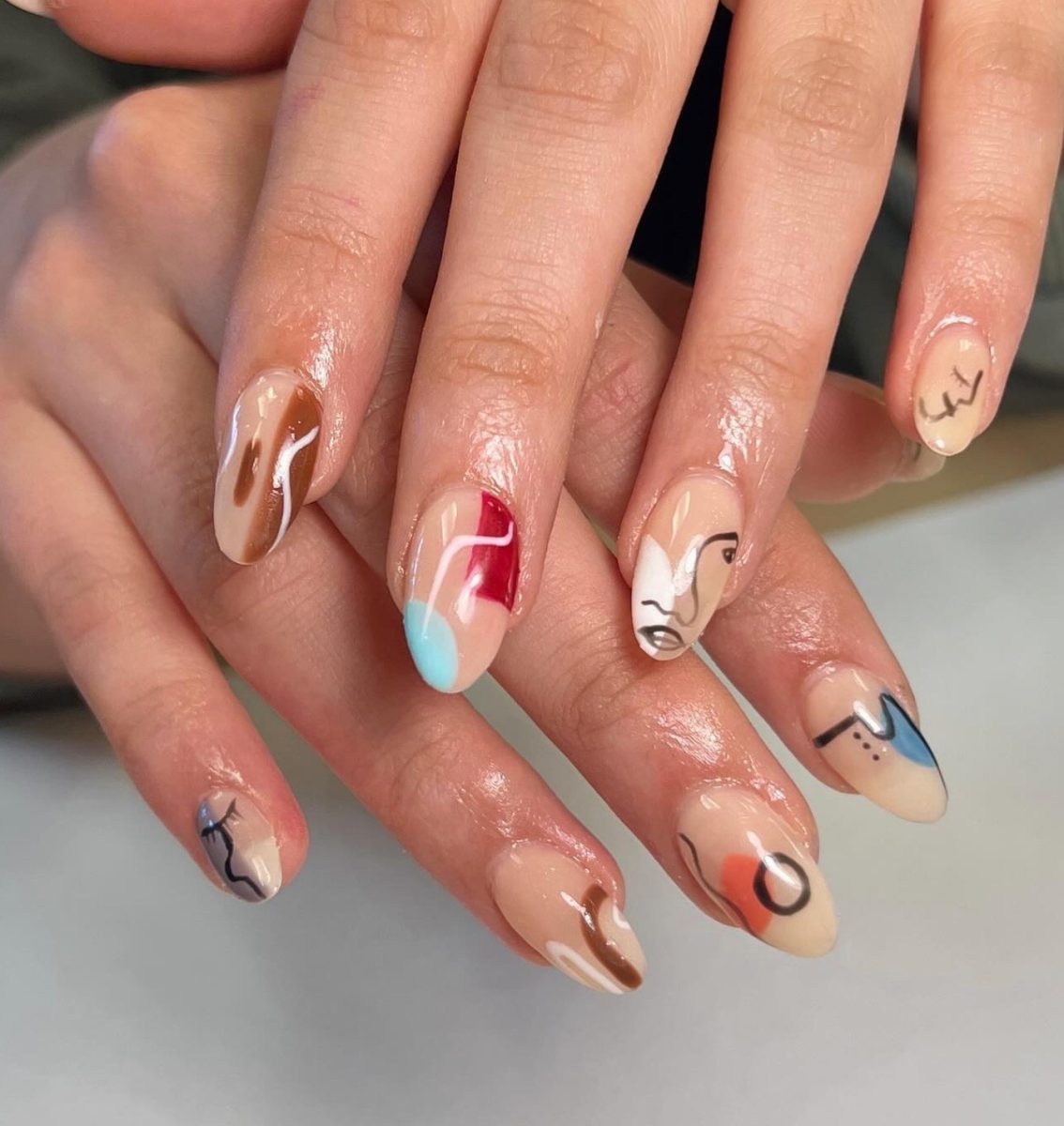 Nail illustrations by Julia Lee. (Photo courtesy of Julia Lee)