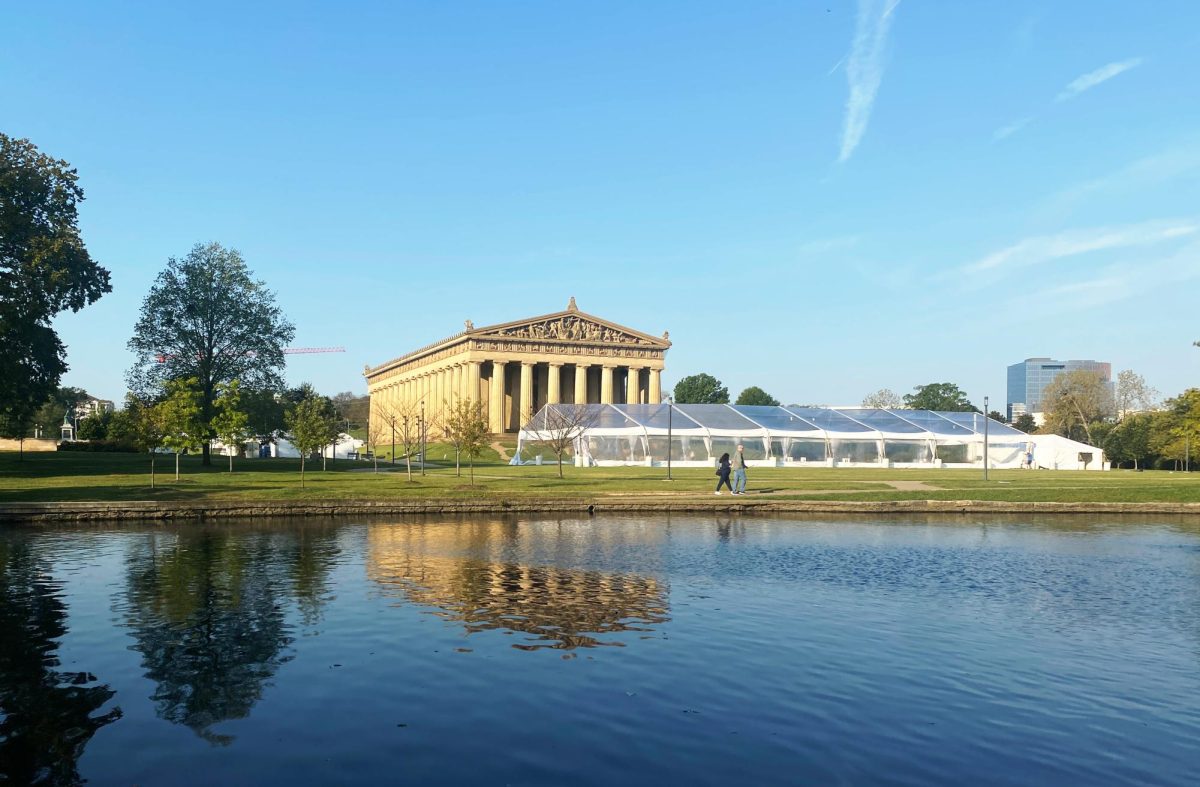 The Centennial Park Parthenon on a sunny evening, as photographed on Oct. 13, 2024. (Hustler Multimedia/George Albu)