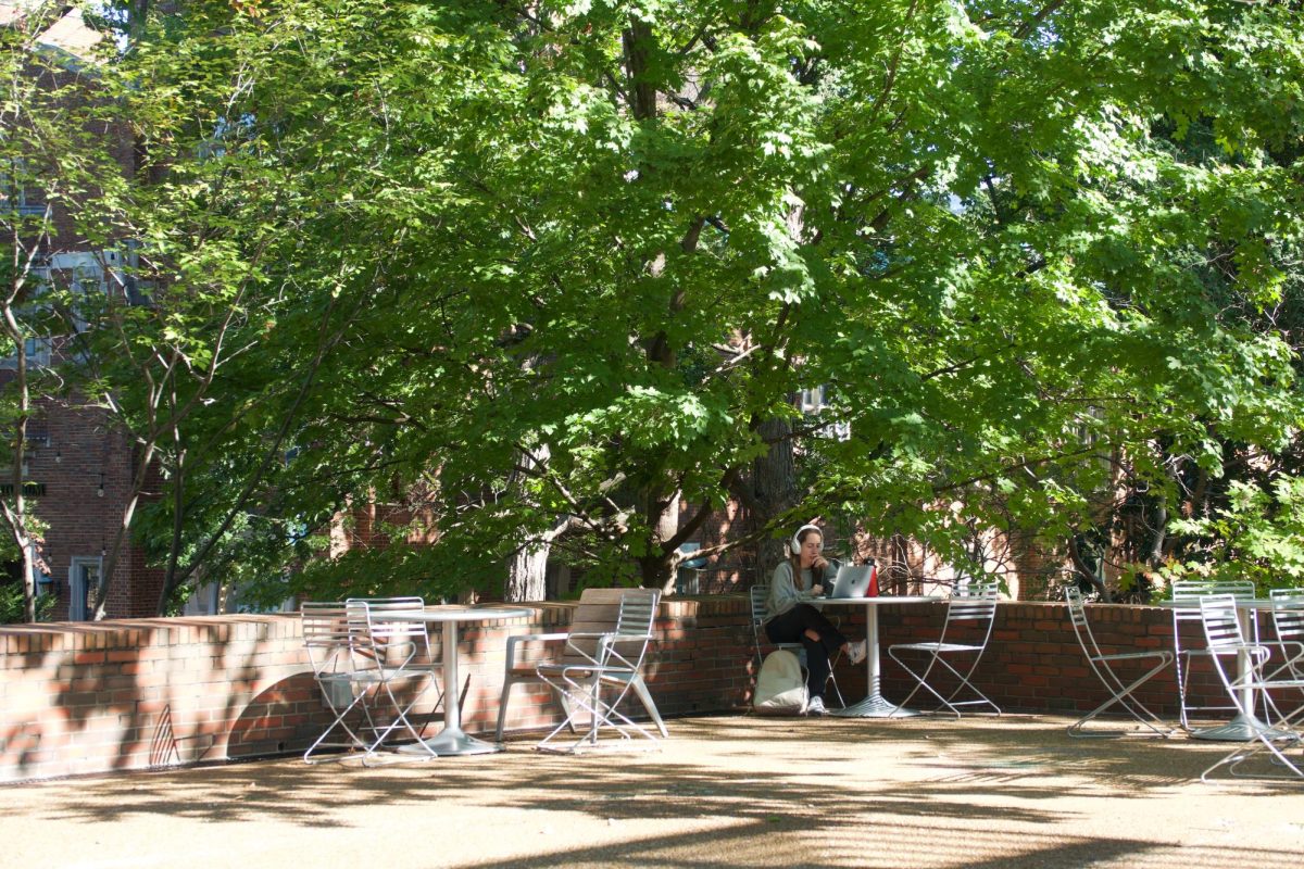 Vanderbilt students keep up with extracurricular activities between classes.