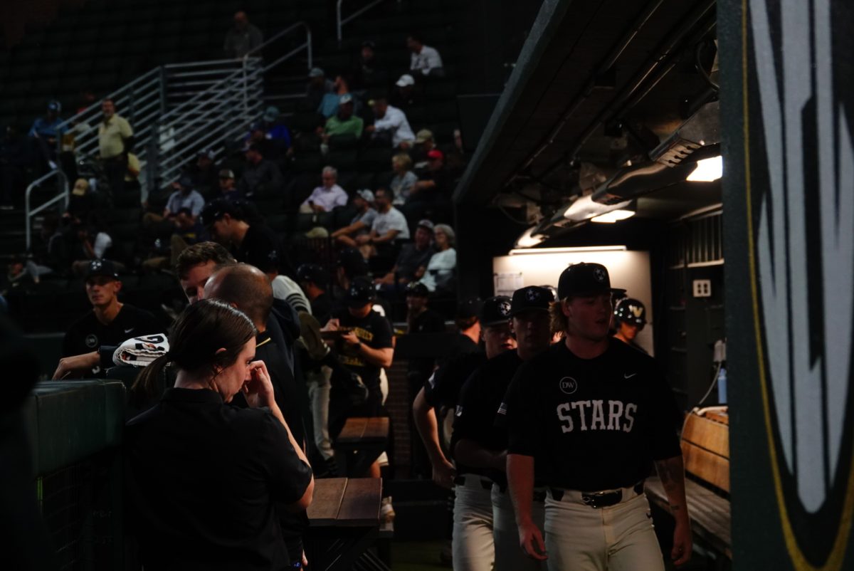 Team Black’s dugout in the David Williams Classic, as photographed on Oct. 22, 2024. (Hustler Multimedia/Ashley Hofflander)