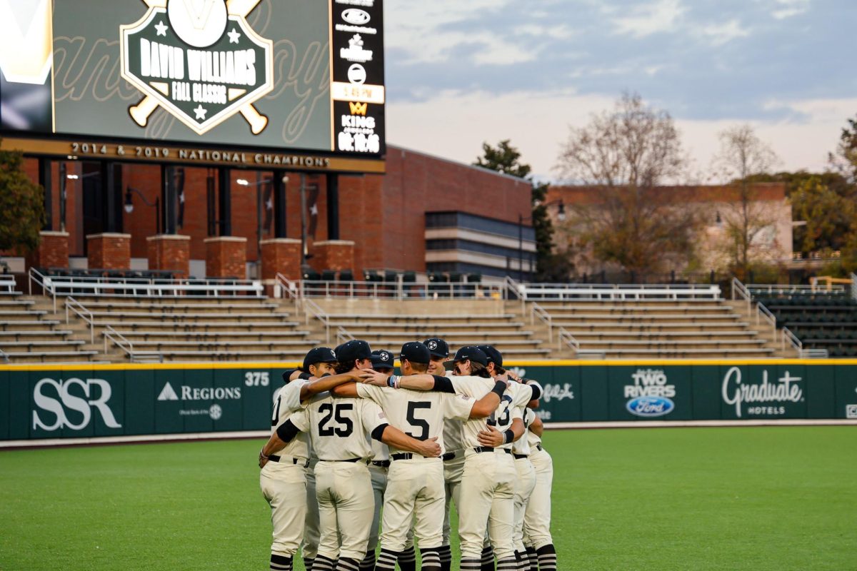 Team gold huddles prior to their game, as photographed on Oct. 25, 2024