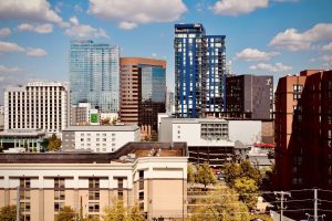 A view of Midtown Nashville basking in the sun, as photographed on Nov. 18, 2024. (Hustler Multimedia/Royce Yang)