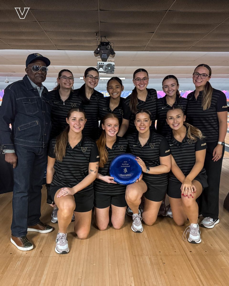 Vanderbilt Bowling team poses at the NCAT Stallings Invitational, as photographed on March 2, 2025. (Vanderbilt Athletics)