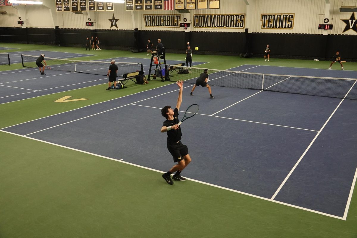 Player prepares to serve the ball as photographed on Feb. 7, 2025. (Hustler Multimedia/Natalie Do Amaral).