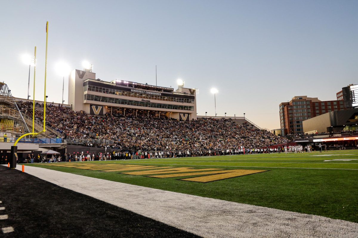 Vanderbilt Stadium packed with fans, as photographed on Oct. 19, 2024. (Hustler Multimedia/Alondra Moya)
