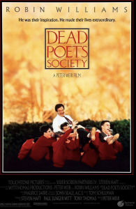 Promotional poster for “Dead Poets Society” (Photo courtesy of IMDb) 