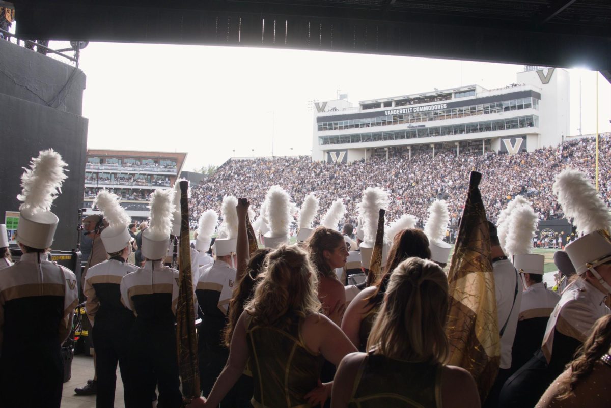 Go behind the scenes with Vanderbilt’s student marching band, Spirit of Gold, as they practice and perform at Vanderbilt Football’s game against Missouri. 