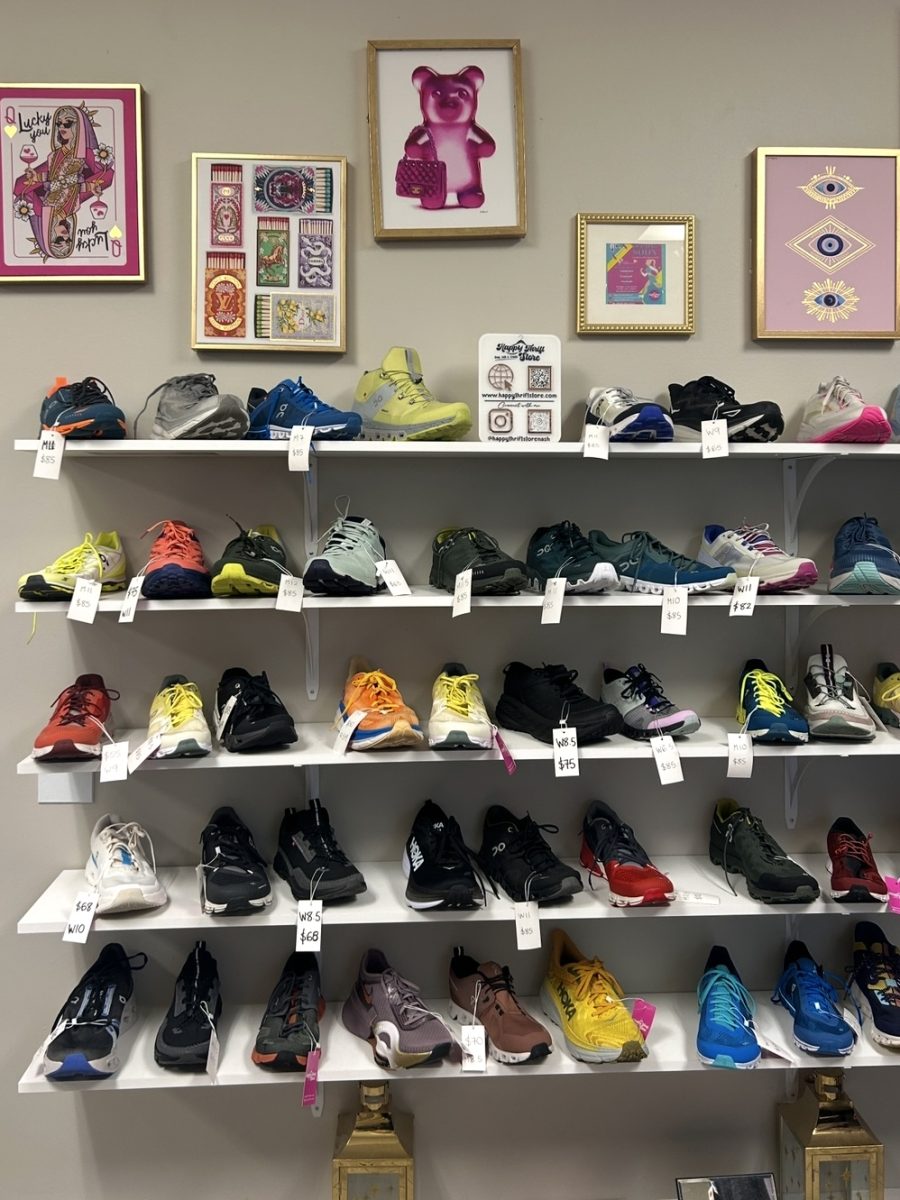 With racks of Lululemon, Alo and Hoka, Happy Thrift brings secondhand athleisure and a whole lot of joy to Nashville. 