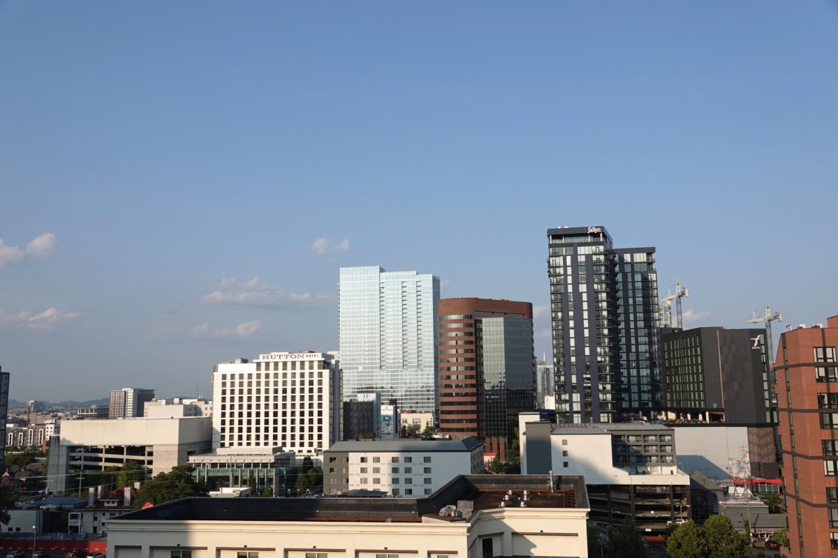 A view of Midtown Nashville on a sunny day, as photographed on Sept. 11, 2025. (Hustler Multimedia/Corey Lochan)
