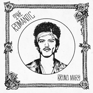 The album cover for “The Romantic” depicts Bruno Mars. (Courtesy of Atlantic Records)