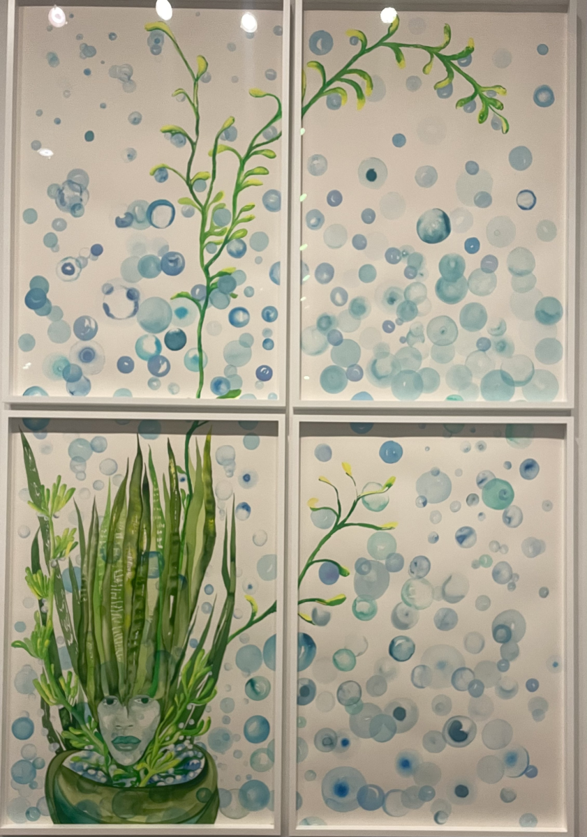 From sculpture and textile installation to watercolors and charcoal drawings, works from 28 Nashville-based female artists are on display at The Frist Art Museum until April 26.