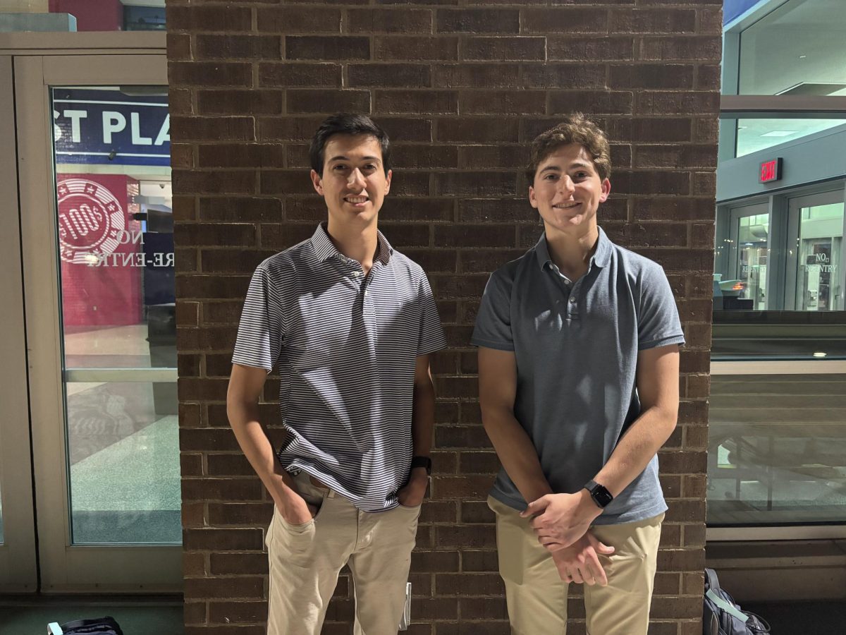 Henry Oelhafen and Tristan Rutman break down Vanderbilt's loss to Nebraska in the NCAA Tournament, as photographed on March 21, 2026. (Hustler Multimedia/Michael Tung)
