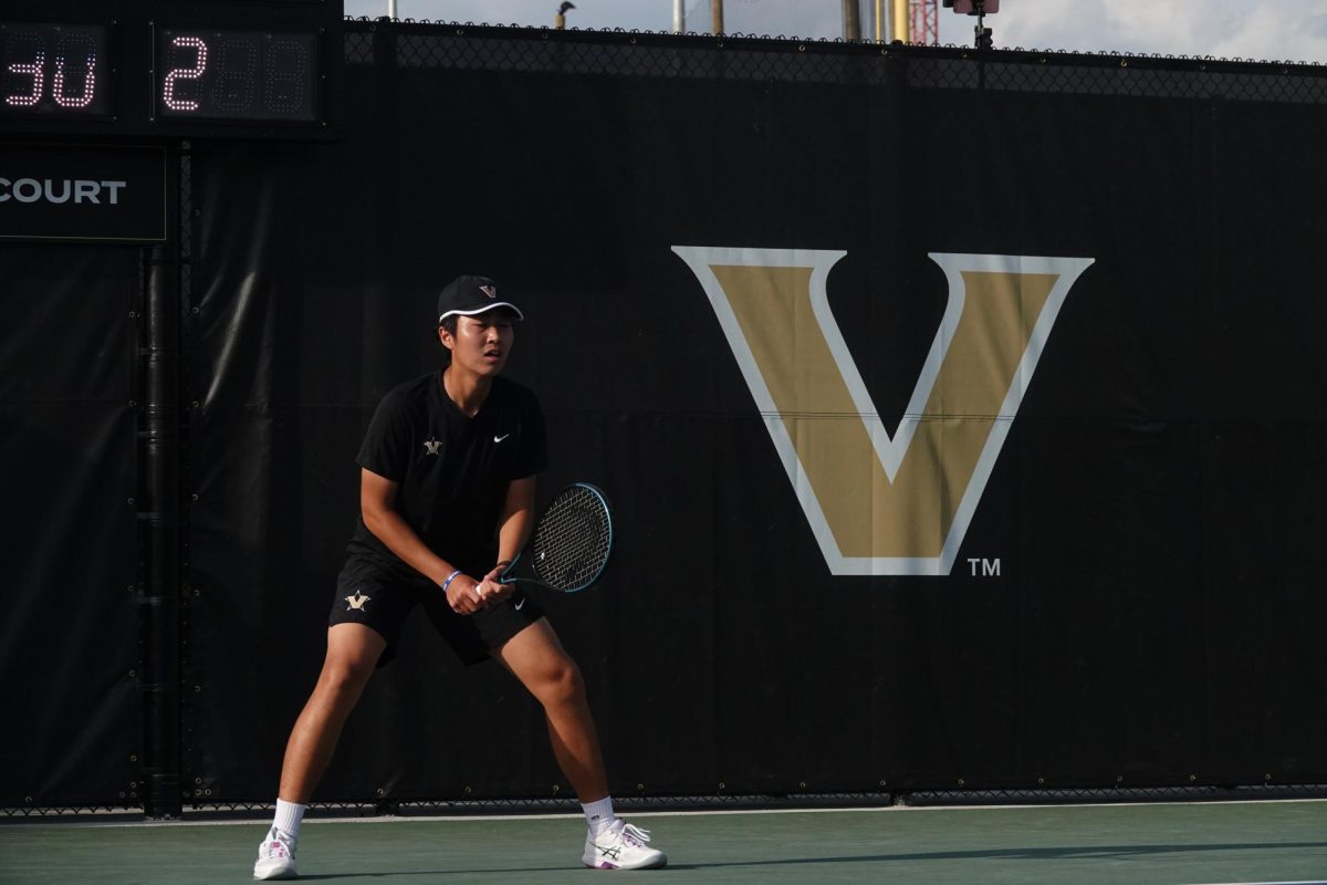Hoyoung Roh gets ready to return a serve, as photographed on April 10, 2026. (Hustler Multimedia/Luis Tellez)
