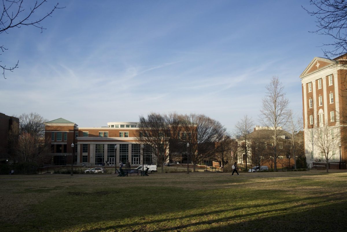 The Commons Center, as photographed Feb. 12, 2026. (Hustler Multimedia/Lucas Zhang)