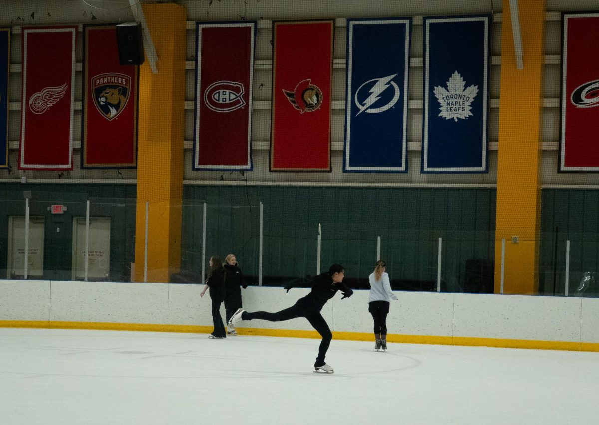 Vanderbilt’s figure skating team practices weekly and competes around the region, and their first exhibition is April 10.
