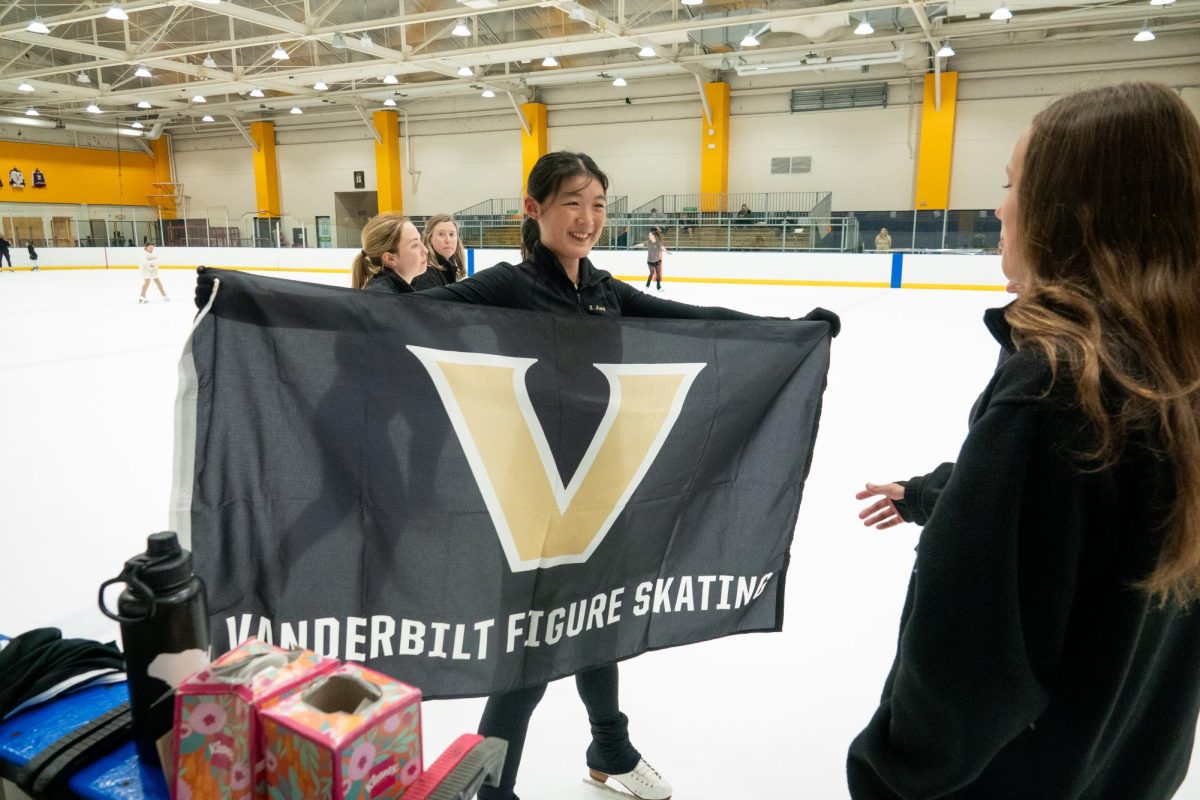 Vanderbilt’s figure skating team practices weekly and competes around the region, and their first exhibition is April 10.