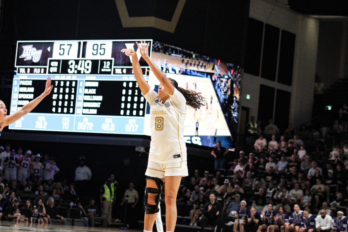 Ava Black takes a jumpshot, as photographed on March 21, 2026. (Hustler Multimedia/Rachel Loomis)
