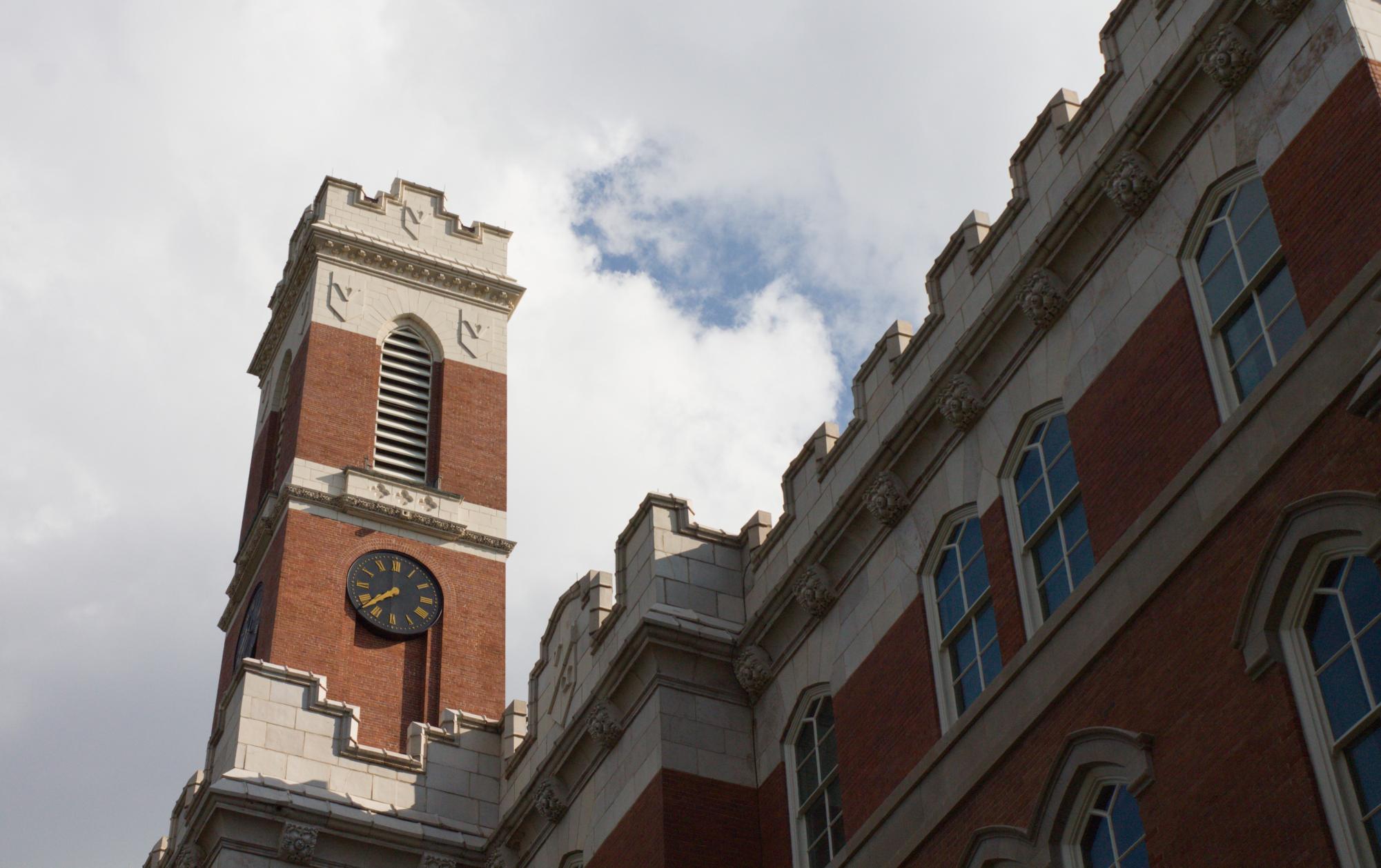 Kirkland Hall with the tower being illuminated by the afternoon light, as photographed on Aug. 23, 2025. (Hustler Multimedia/George Albu)
